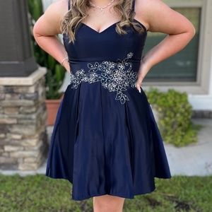 Navy formal dress